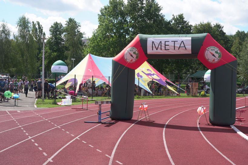 Finish sprint of the EFOL 2024 in Poland